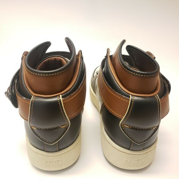 Coach NASA Space Collection Metallic Silver Hi Top - Picture 6 of 6